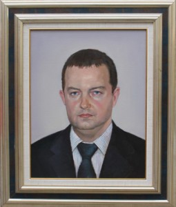 Ivica Dačić, portret Zorana Rajkovića