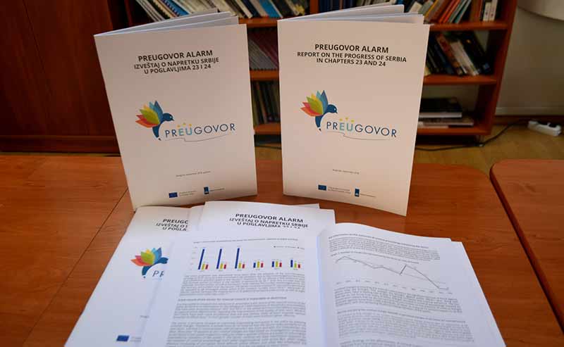 Izveštaj koalicije prEUgovor o napretku Srbije u poglavljima 23 i 24 – septembar 2018.