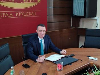 Ivan Manojlović, novi gradonačelnik Kruševca FOTO: S. Milenković – CINK